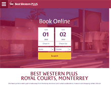 Tablet Screenshot of bwroyalcourts.com